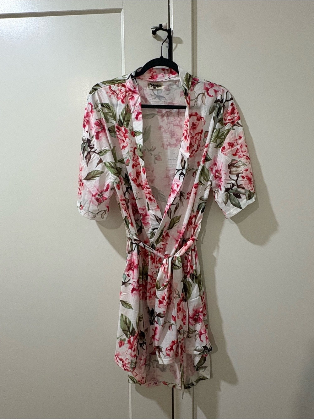 Show me Your MuMu Brie Robe Pink Floral Robe